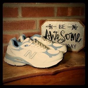 New Balance KJRUAPBG Kids Sneakers Blue White Sz5